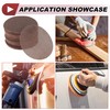 X AUTOHAUX 50 Pcs 6 Inch Abranet Sanding Mesh Anti-Clog