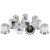Mytee Products Chrome Metal Lug Nut Covers, 2"(H), fits 33mm,