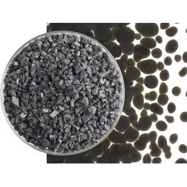 Deep Gray Glass Frit Coarse Bullseye COE 90 Fusible- 2 Ounces