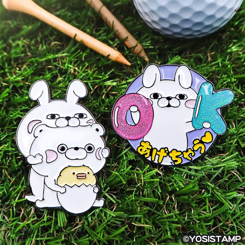 Yoshi Stamp Golf Marker Vol. 3