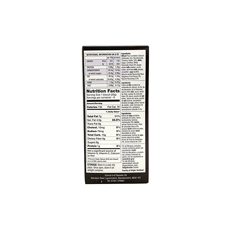 Duncan's of Deeside Duncan’s of Deeside Shortbread Cookies Pack of