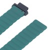 Magnetic Silicone Watch Strap Adjustable Silicone Bracelet Replacement Watchband for