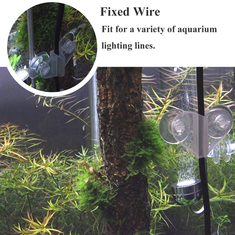 JZMYXA Aquarium Fish Tank Divider Suction Cup, 4 Pieces