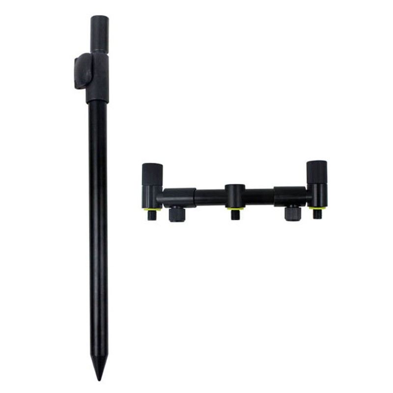 Extending Bank Stick Carp Fishing Adjustable Aluminum Bankstick Pole Rest