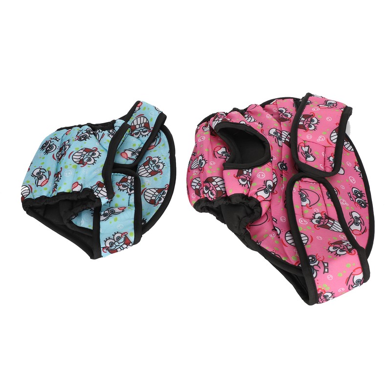 2pcs Soft Breathable Dog Physiological Pants Adjustable Dog Pet Underwear