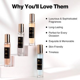 NOURISH MANTRA NM New York Metropolis Man Luxury Perfume Set Of 4 | Premium Luxury Perfumes | birthday gift for men | Perfume For Men long lasting smell | 15 ml Each