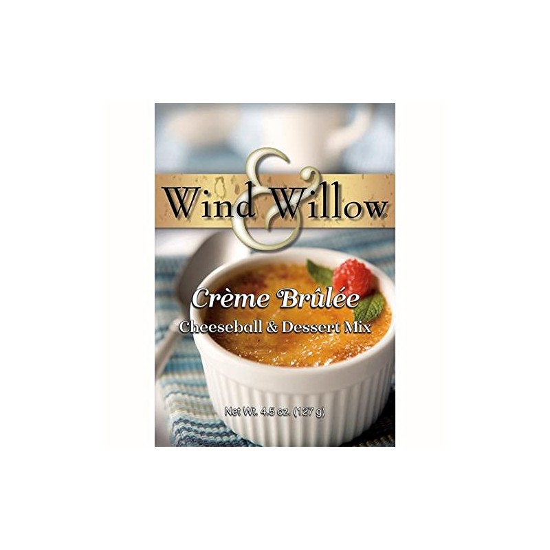 Wind & Willow Creme Brulee Cheeseball & Dessert Mix