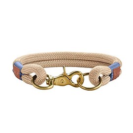HUNTER Collar Sansibar Rantum Rope, 60 cm, Tan