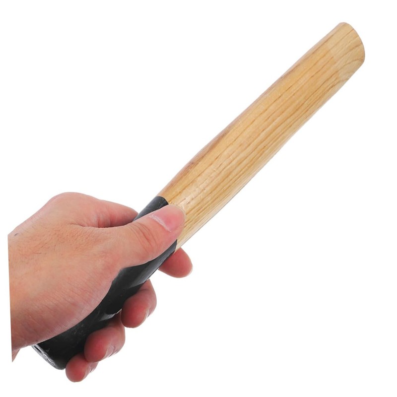 Hohopeti Wooden Replacement Handle Sturdy Comfortable Grip for Precision Striking