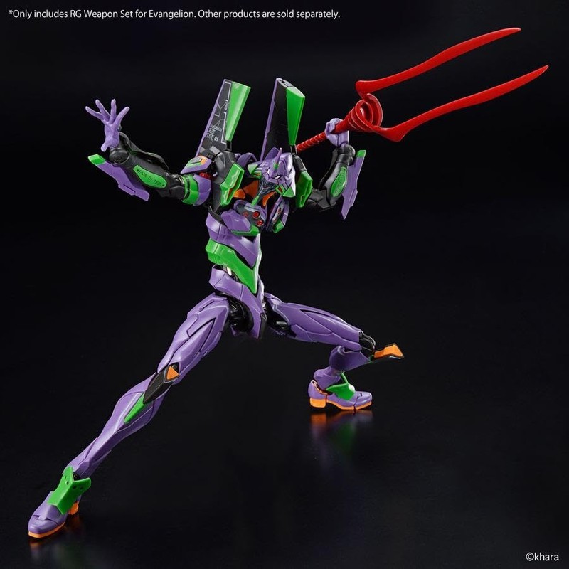 Bandai Plamo Real Grade RG Neo Genesis Evangelion Weapons Set