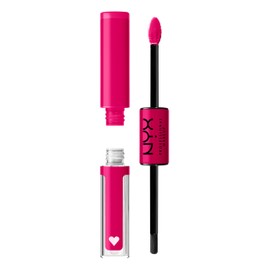 NYX Professional Makeup Lip Gloss, High Pigment, Long Lasting Lip Shine, No Transfer, Shine Loud, Glass Shine, Upto 16H Wear, Vegan Formula, Shade: Lead Everything