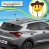HappyBalls Happy Cowgirl Cowgirl Hat with Braids Car, Truck, SUV