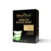 SheaOlein African Black Soap With Aloe Butter & Vitamin E,