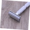 FOMIYES Men's Double Edge Safety Razor Stainless Steel Shaver for