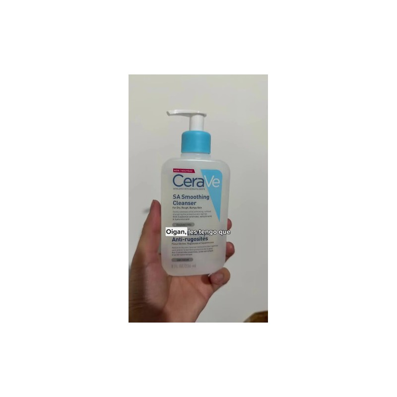 Gel, Cara Exfoliante Piel Seca, Cerave Skincare,