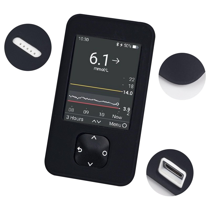 USEAMIE Silicone Soft Case Compatible with Dex com G7 Receiver,