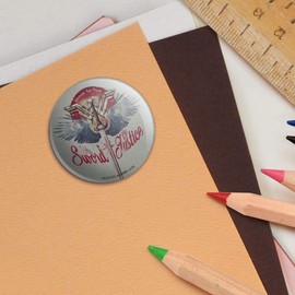 Wonder Woman Movie Sword of Justice Puffy Bubble Dome Scrapbooking Crafting Sticker Set