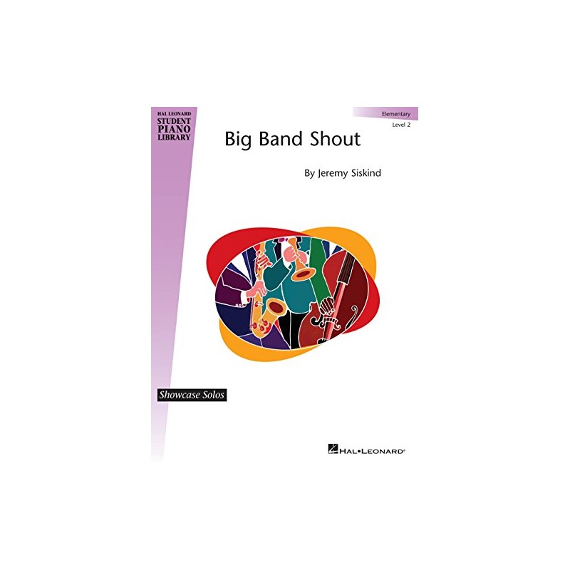 Hal Leonard Big Band Shout Piano Library Series by Jeremy