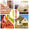 7 pcs Hanging Bubble Line Level for Building Trades, Engineering,