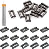 Youmile Pack of 40 14 Pin Round DIP IC Socket