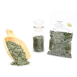 Tarragon Rubbed, Tarragon Leaves, Tarragon Leaves, Dragon Heel, Herbs Tarragon, 20 g