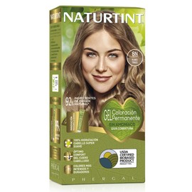 Naturtint Hair Colour without Ammonia, High Percentage of Natural Ingredients, 8N Wheat Germ Blonde, 170 ml