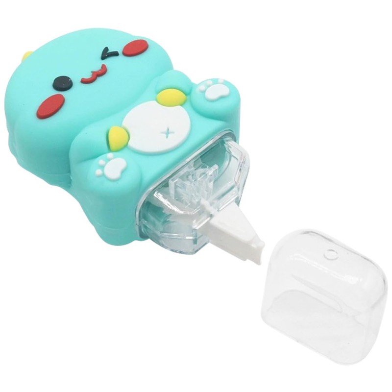 Operitacx 4 Stück Korrekturband mit Süßem Dinosaurier Tragbares Korrektur Tape