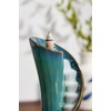 LAMDAWN Unique Cloud Stairs Ceramic Waterfall Incense Holder, Paired with