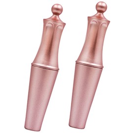 Mikinona 2pcs Liquid Eyeliner Eyelid Glue Clear Magnetic Eyeliner for Lashes Women Makeup Eyeliner Sticky Gold Eyeliner Womens Eyeliner Pen Cosmetic Bag 3d Coloring Pigment Make up