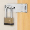 HOJLKLD 4 Digit Combination Lock, Heavy Duty Combination Padlock with