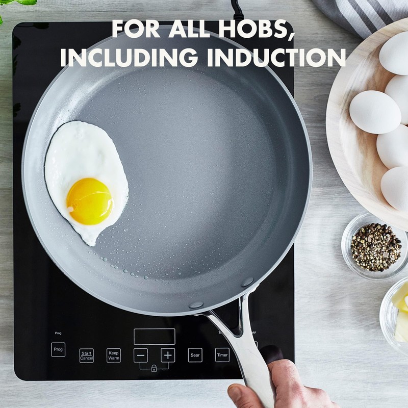 GreenPan Valencia Pro Hard Anodized Healthy Ceramic Nonstick 10" Frying