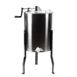 VIVO Large 3 Frame Stainless Steel Honey Extractor SS Model BEE-V003D