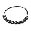 Armband Patenonkel - Geschenk Patenonkel fragen - Patengeschenk - Lederband