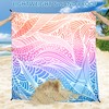 HIHOHO Beach Blanket Waterproof Sandproof Beach Mat for 1-8 Adults