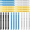 24PCS Jigsaw Blades Set High Carbon Steel Assorted Saw Blades