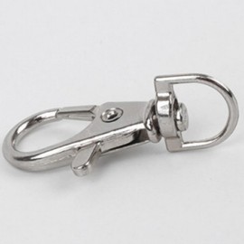 Keychain Connector Materials, Lobster Clasp Parts for DIY Keyrings & Accessories 1 piece 5ea