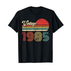 40 Year Old Birthday Vintage 1985 40th Birthday T-Shirt