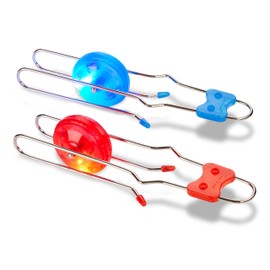 Playbees Light Up Gyro Wheels Classic Vintage Trick Yoyo Retro Rail Twister, Twirler, Mesmerizing Spinning Lighting Effects Sensory Fidget Toys, Christmas Stocking Stuffers, Nostalgia Gifts (2 Pack)