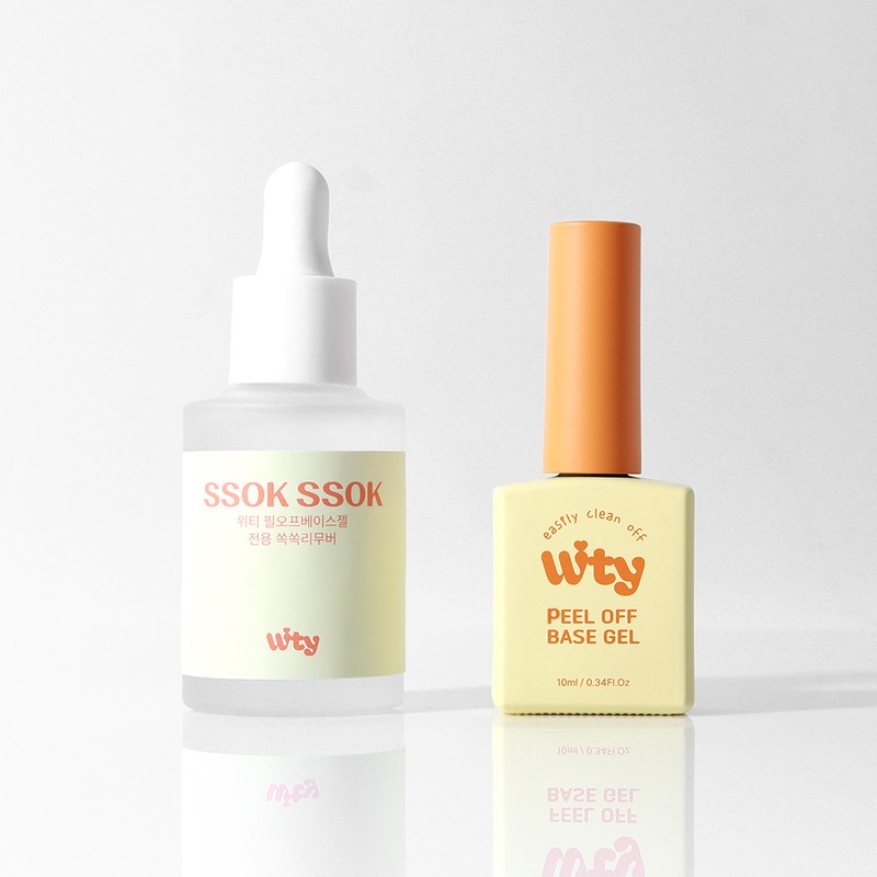 Witty Peel Off Base Gel Peel Ove 10ml / 위티