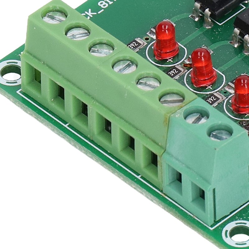 4 Channel Optocoupler Isolator Board PLC Signal Converter Module PNP