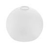 Fixture Replacement Globe Shade with 1.65 Inch Fitter, 8 Inch