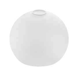 Fixture Replacement Globe Shade with 1.65 Inch Fitter, 8 Inch Diameter, E26 Base 1-5/8 Inch Fitter, Glass Lampshade Cover for Pendant Wall Sconce Chandelier Vanity Light (White Frosted)