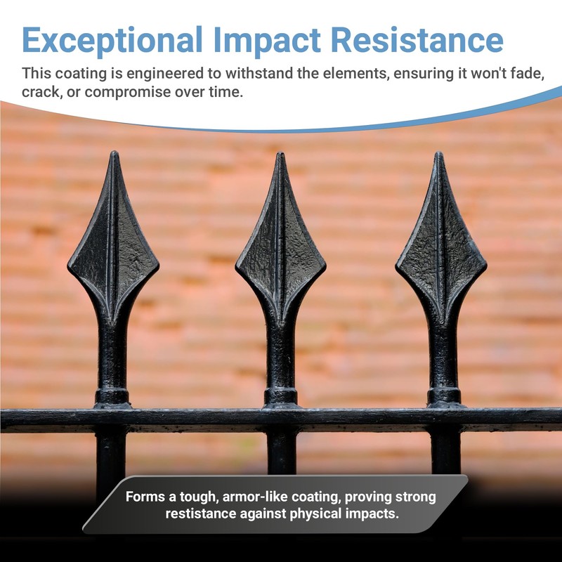 RUST BULLET DuraGrade Color - Black - 1 Quart -