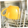 Artibetter 200pcs Dishwasher Protector White shelfs rerack Cover caps for