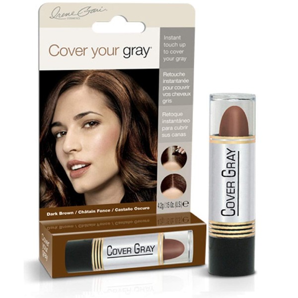 Cover Your Gray Hair Color Touch-Up Stick - Dark Brown (6-Pack)