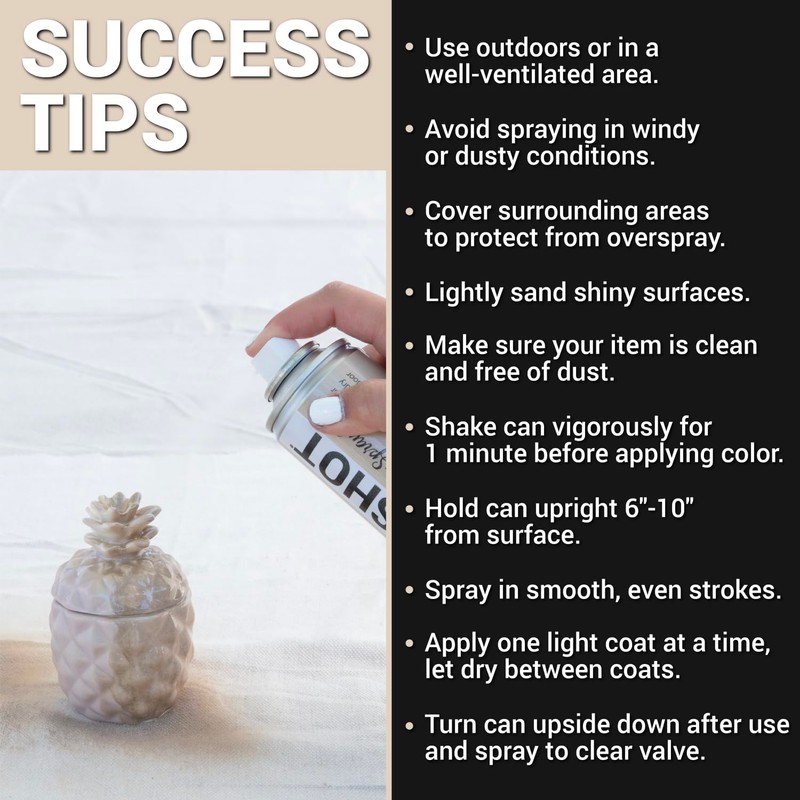 COLORSHOT Metallic Spray Paint Cheers (Champagne Metallic) 9 oz. 4