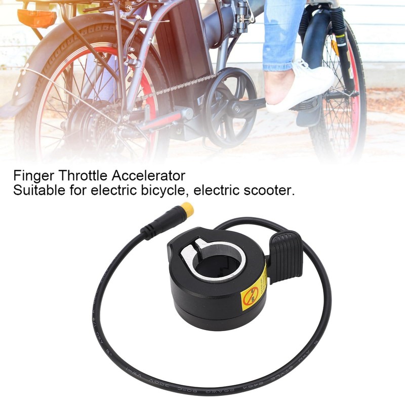 equlup 130X Thumb Throttle, 3Pin Speed Control Accessories Plastic Finger
