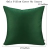 4-Pack Cotton Comfortable Solid Decorative Throw Pillow Case Square Cushion