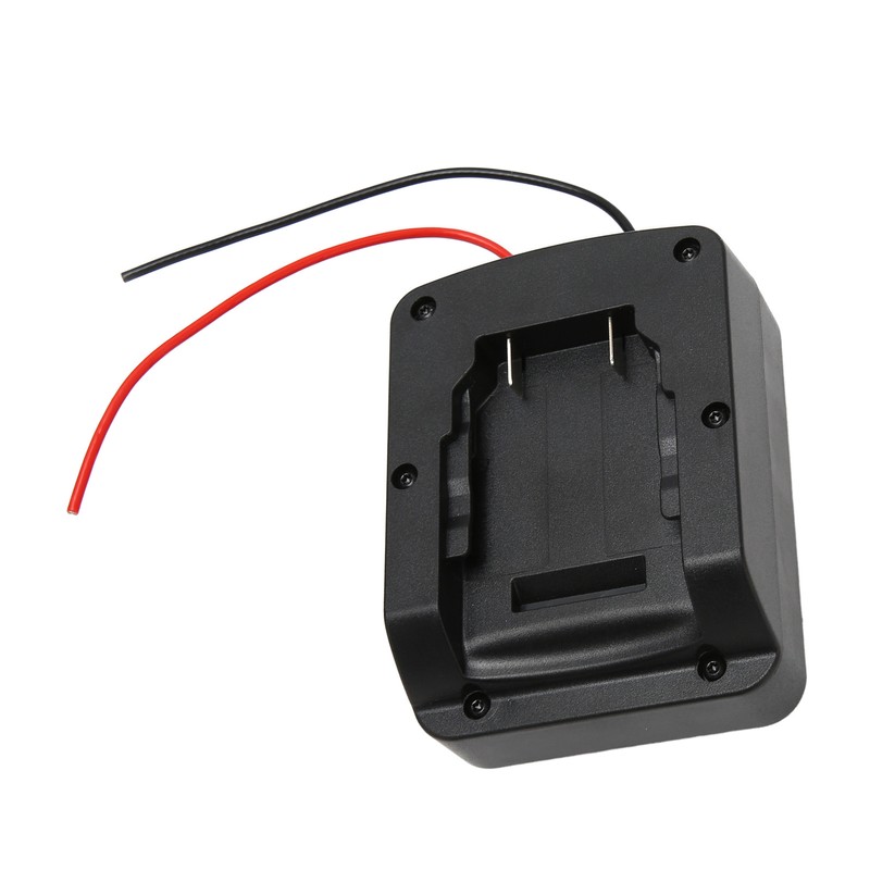 Secure Battery Adapter Independent Switch Dock Power Connector with Wires