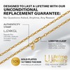 LIFETIME JEWELRY Paperclip Chain Necklace Necklace for Men and Women